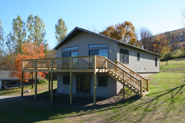 Chalet House Front Design