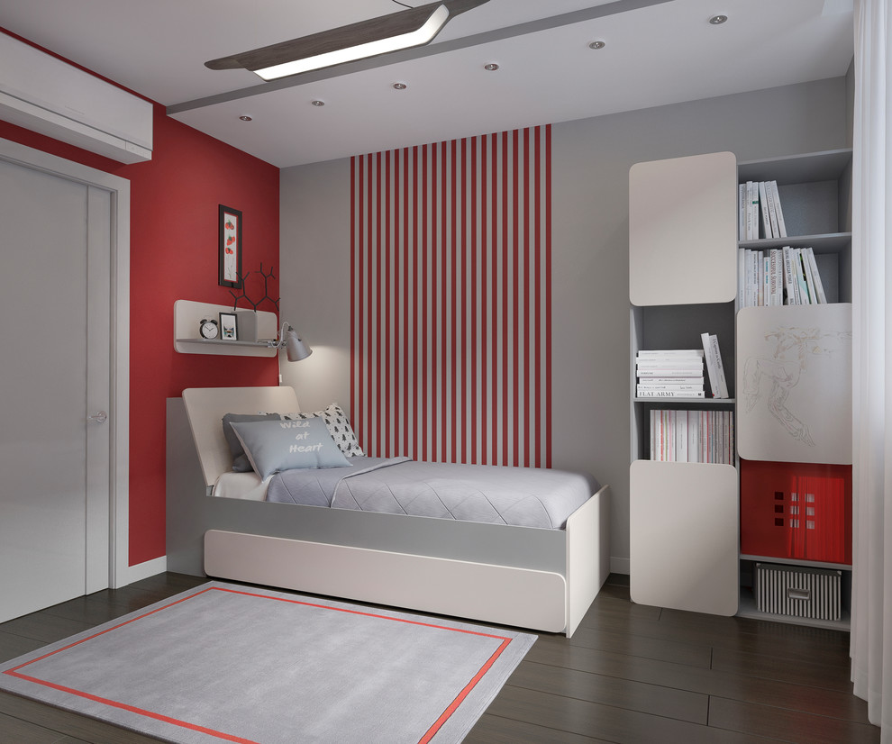 Квартира в сером цвете