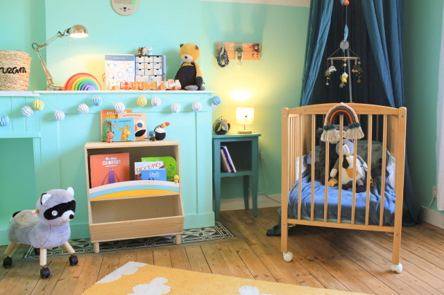 Chambre de b&eacute;b&eacute; contemporaneo-bebe