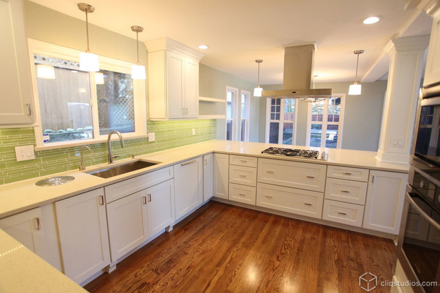 White Kitchen Cabinets contemporary-kitchen