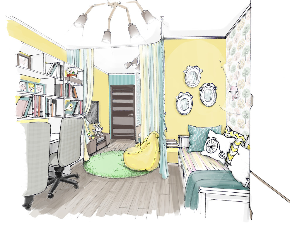 Проект в ЖК "Палитра"