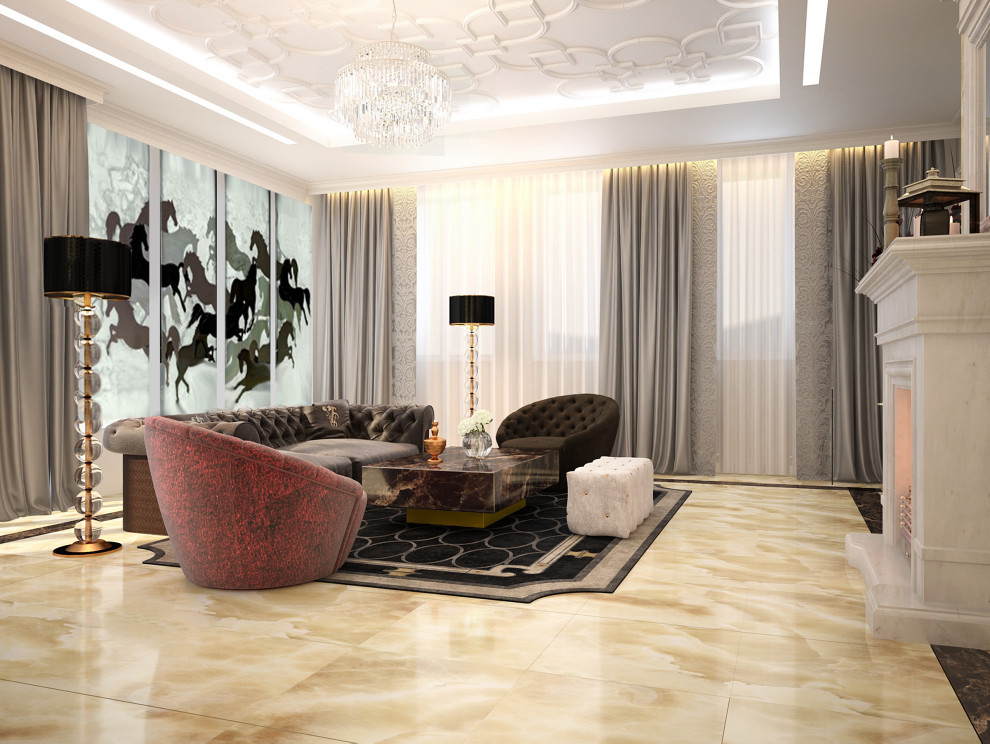 Частный дом в стиле "АР-ДЕКО"   в КП "Бор-11"