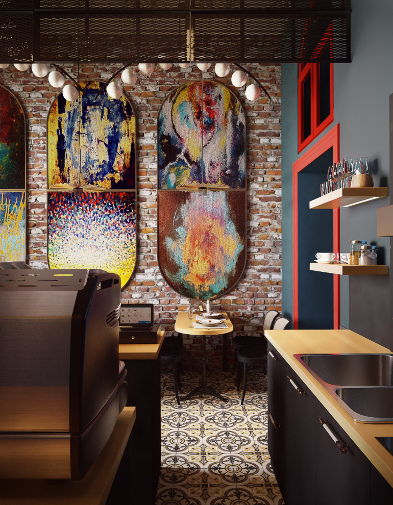 Кафе в Милане "Pasternak"