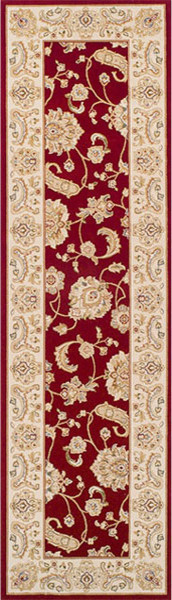 Tashkent 2330-R Runner, Red, 68x235 cm