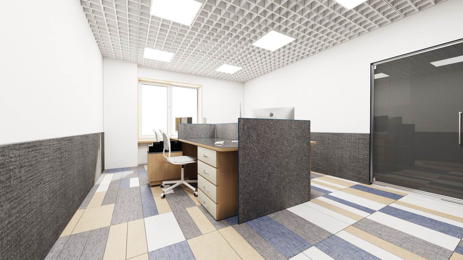 Офис небольшой торговой компании