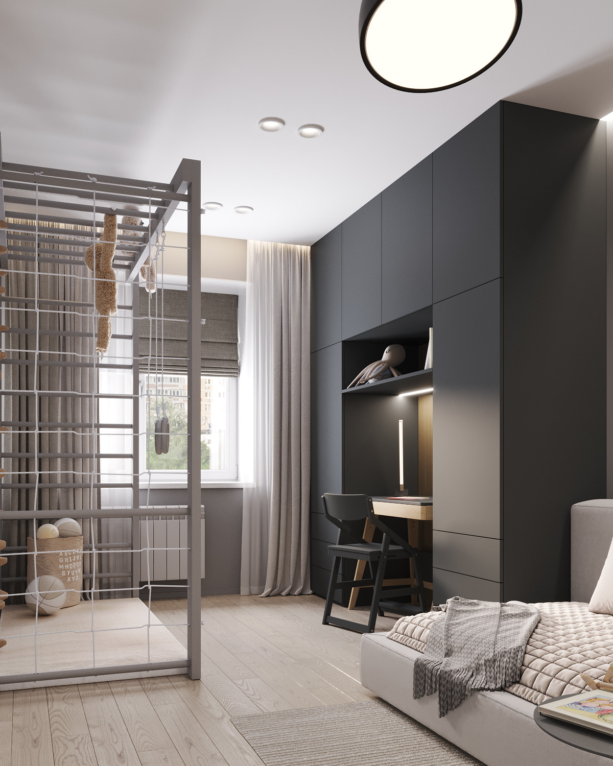 Дизайн квартиры 140м² в Красноярске, ЖК "Александровский"