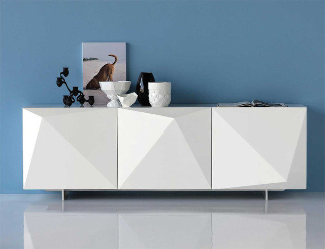 Kayak Lacquered Sideboard By Cattelan Italia