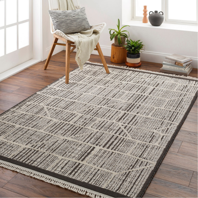 Berlin Area Rug, Taupe Contemporary Area Rugs by GwG Outlet Houzz