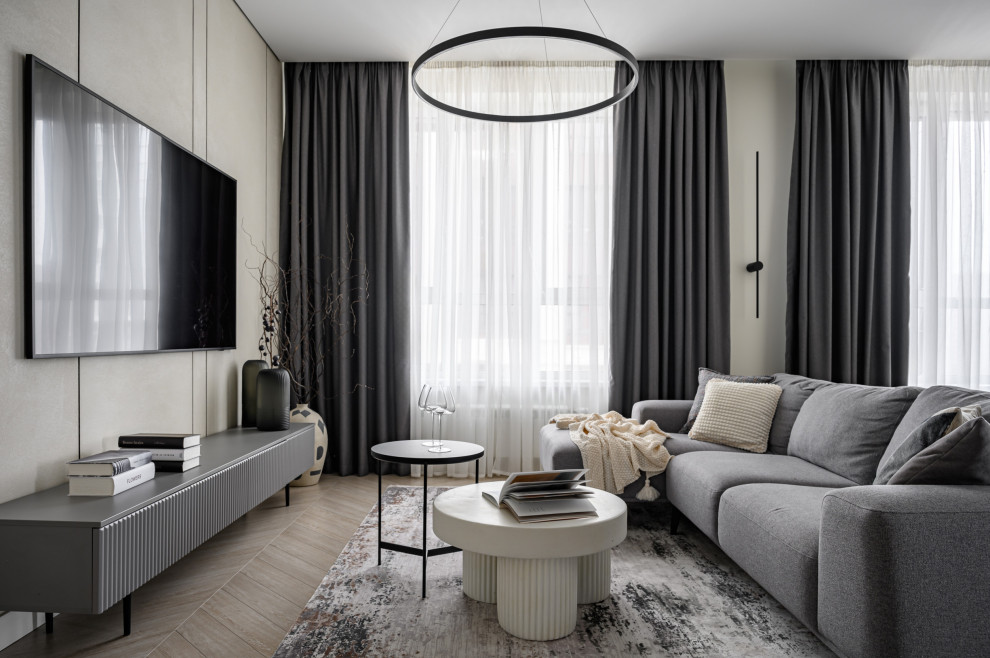 Публикация в журнале REDESIGN.  Реализованный дизаин-проект в "ЖК Огни"