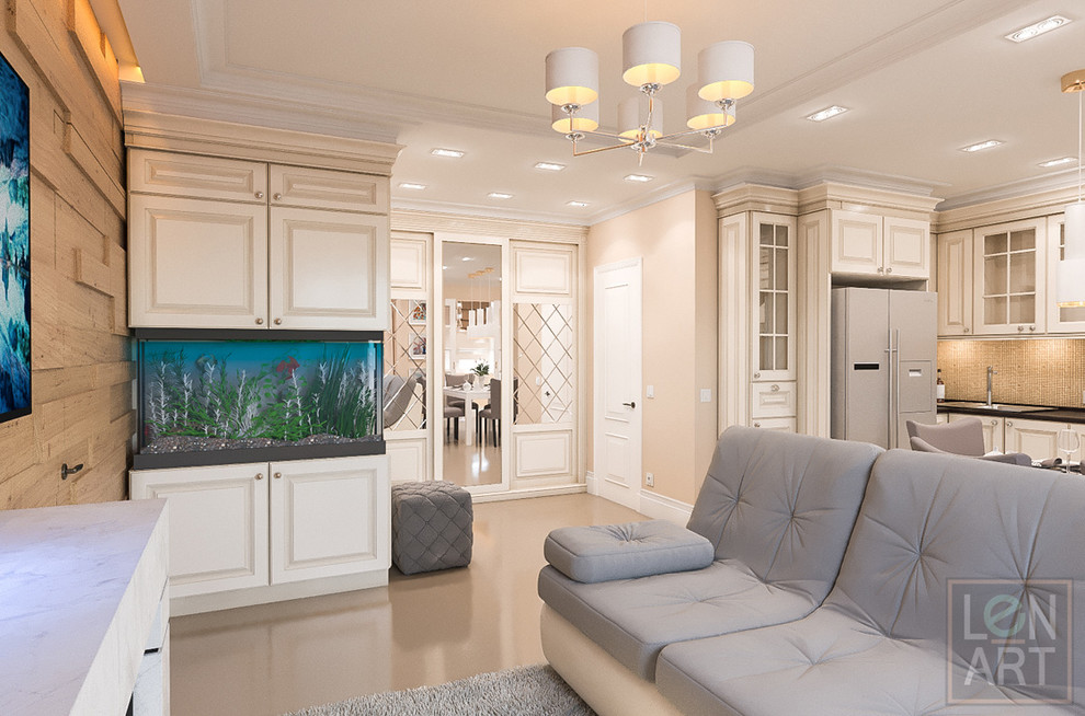 Студия в многоквартирном жилом доме