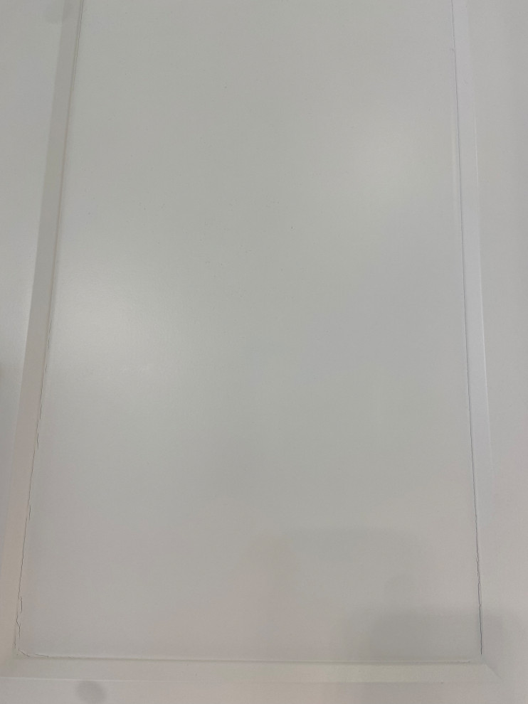 Newly painted kitchen cracking