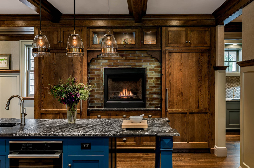 Adirondack Style Custom Home - Craftsman - Kitchen - Boston - by Howell ...