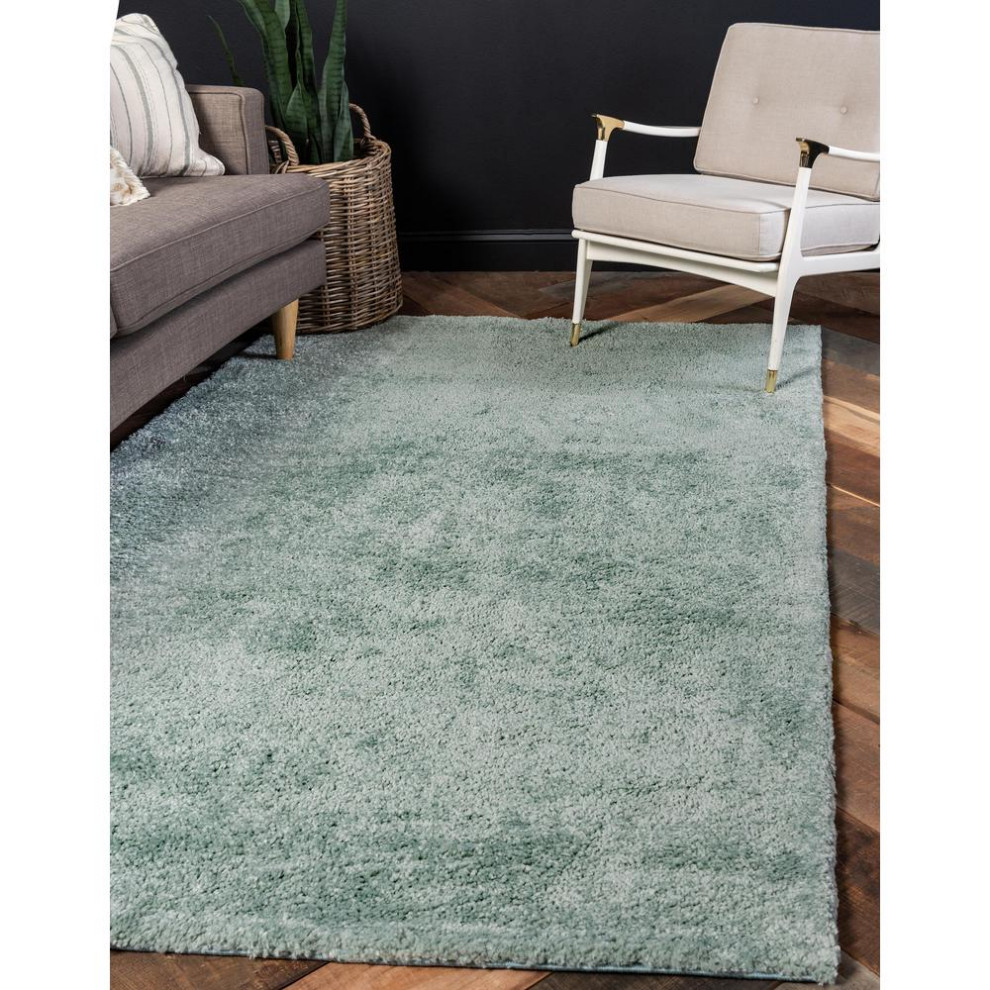 Unique Loom Calabasas Solo Rug, 5'x7'7 Contemporary Area Rugs by BisonOffice Houzz
