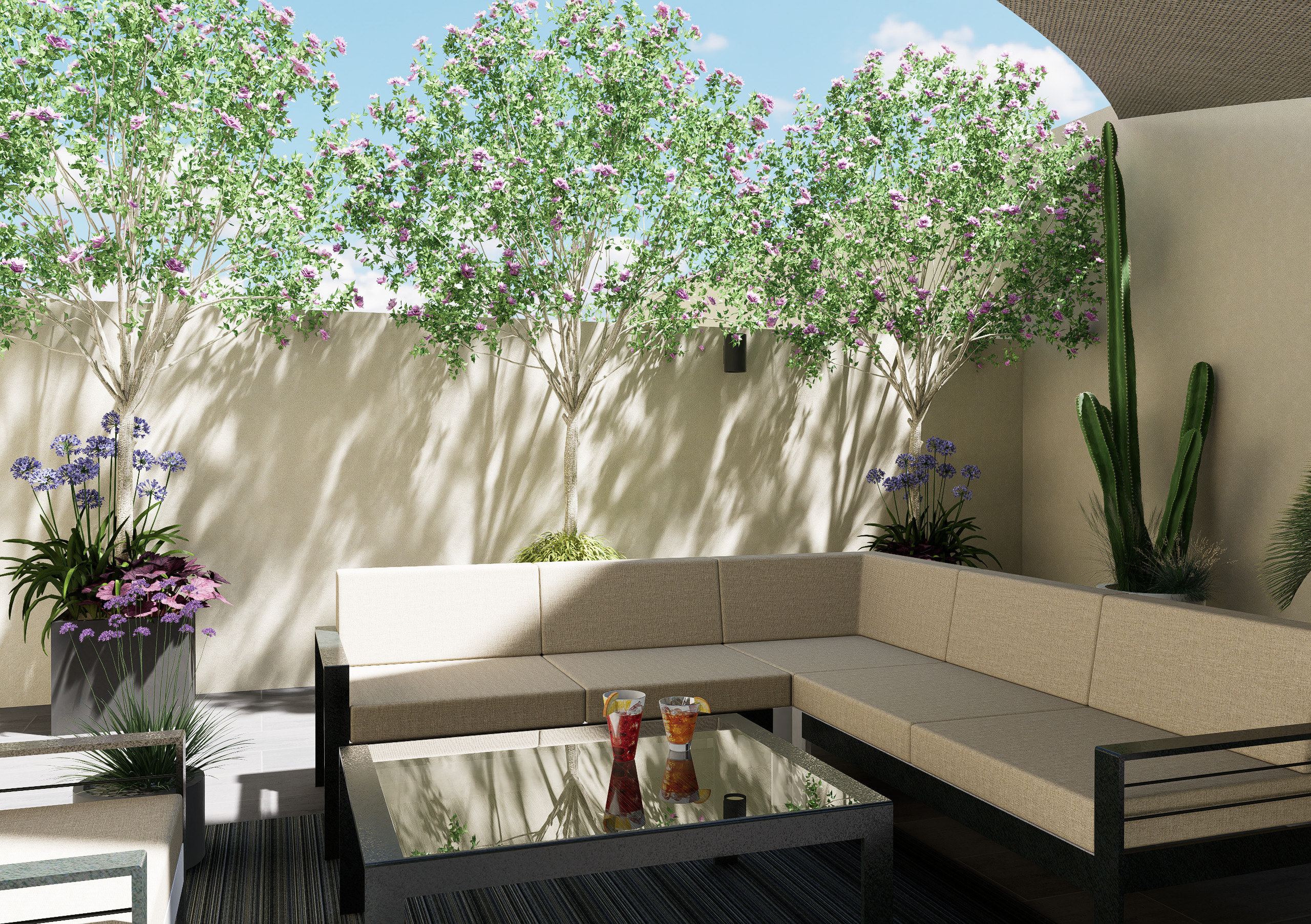 Una vita sulla terrazza romana