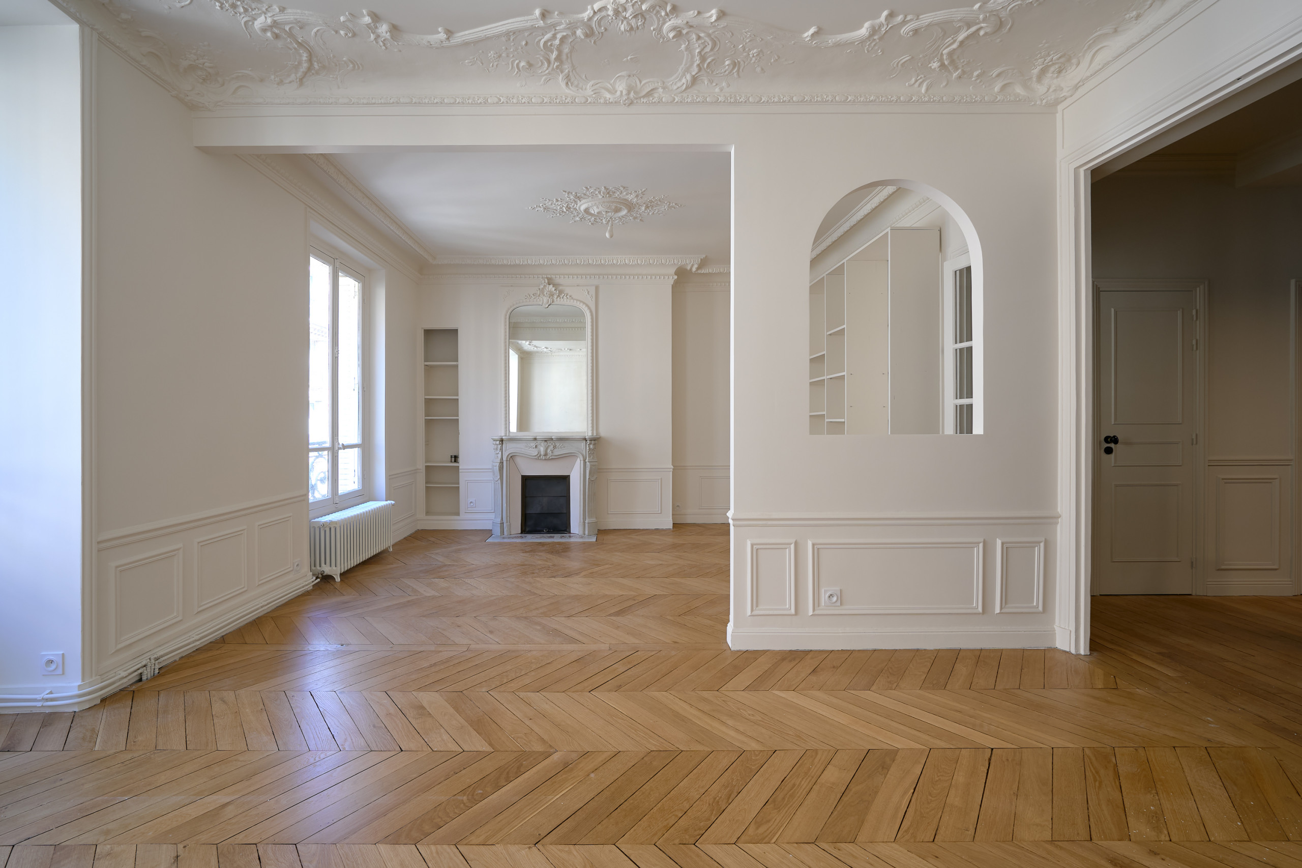 Rénovation et mise en valeur d'un appartement parisien à la Gare de Lyon