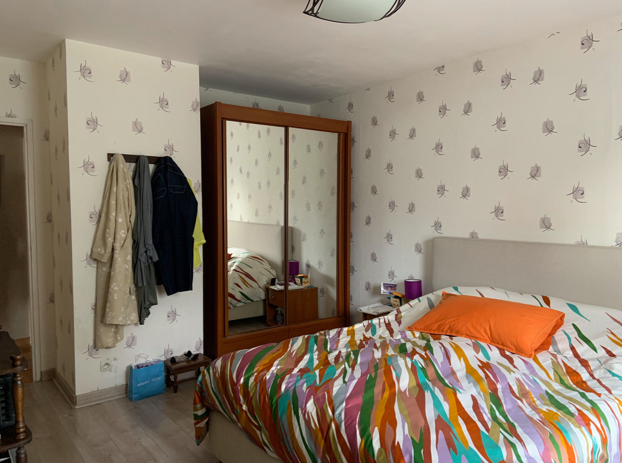Rénovation et agencement sur mesure chambre-Coaching déco/Etude d'aménagement
