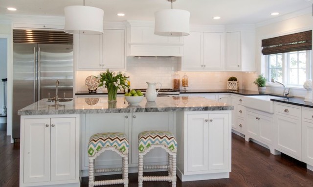 Ample Charm transitional-kitchen