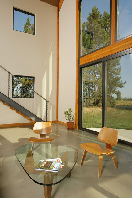 Palouse Residence modern-living-room