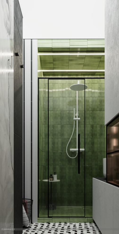 Проект двухкомнатной квартиры (57 м²) в Санкт-Петербурге