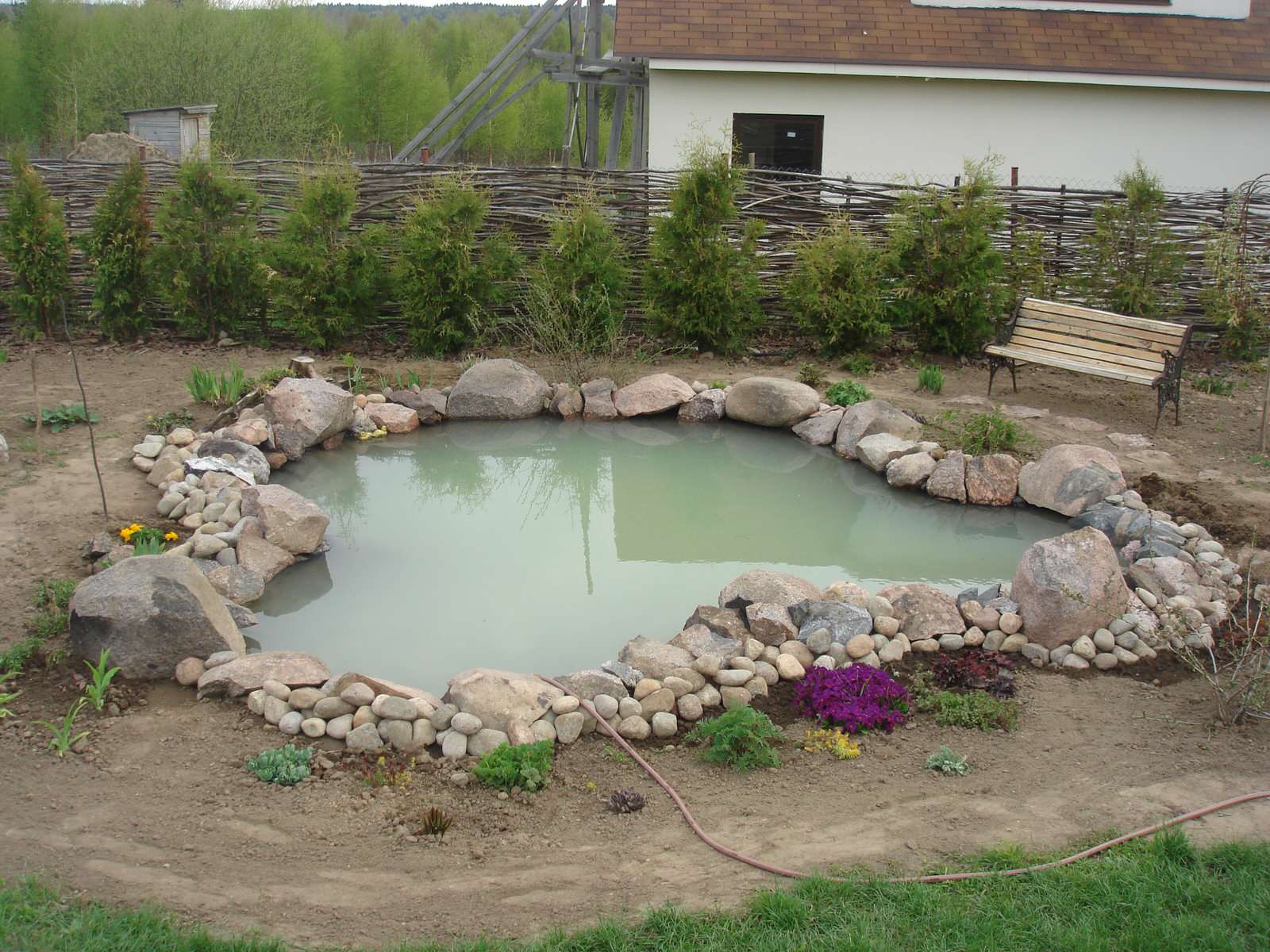 Сад в стиле кантри