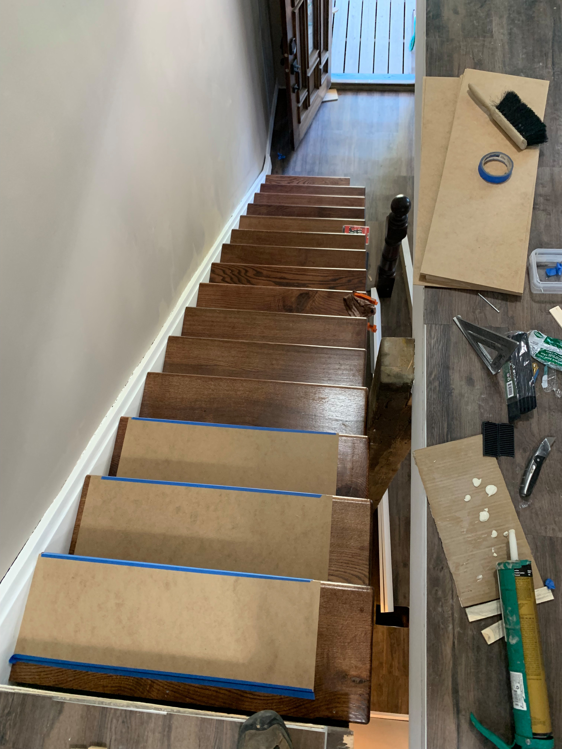 Custom Staircase and Bannister