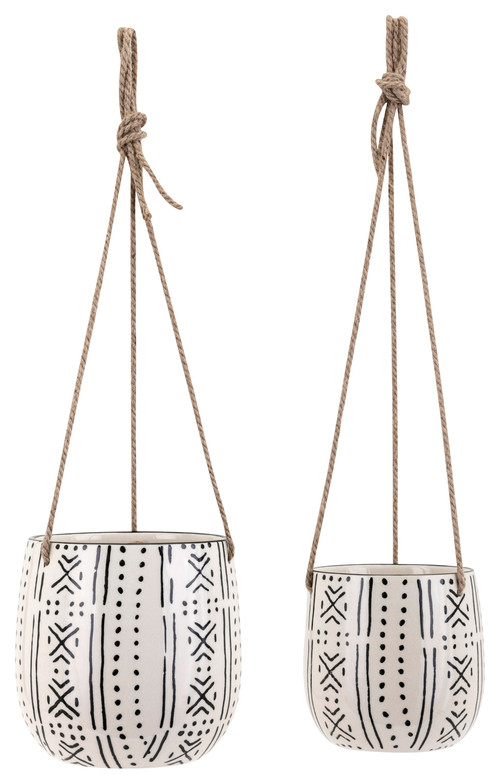 Shop 2-Pc Relli Hanging Planter Set from Houzz on Openhaus
