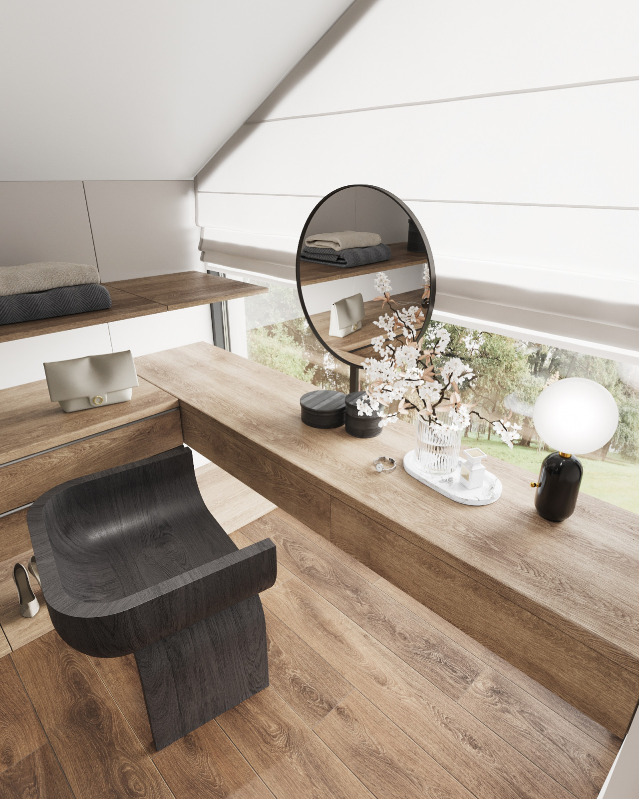 Дом 268м2. Гардеробная