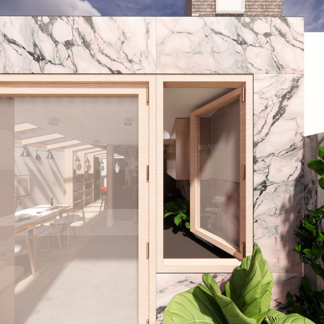 Waltham Forest Extension contemporary-living-room