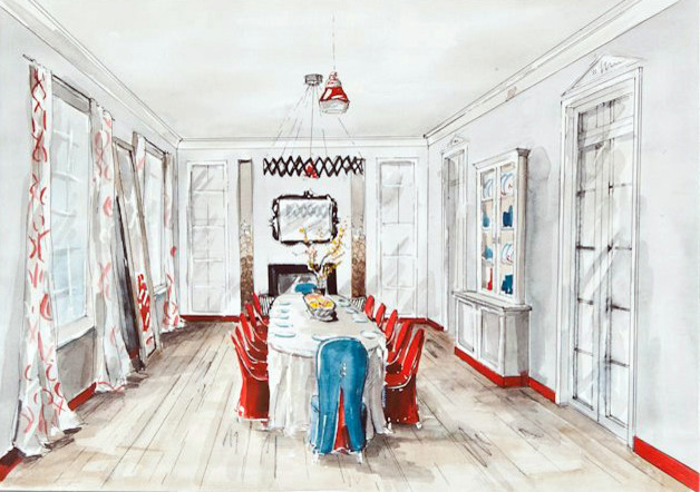 Interior Sketch - Эскизы интерьеров