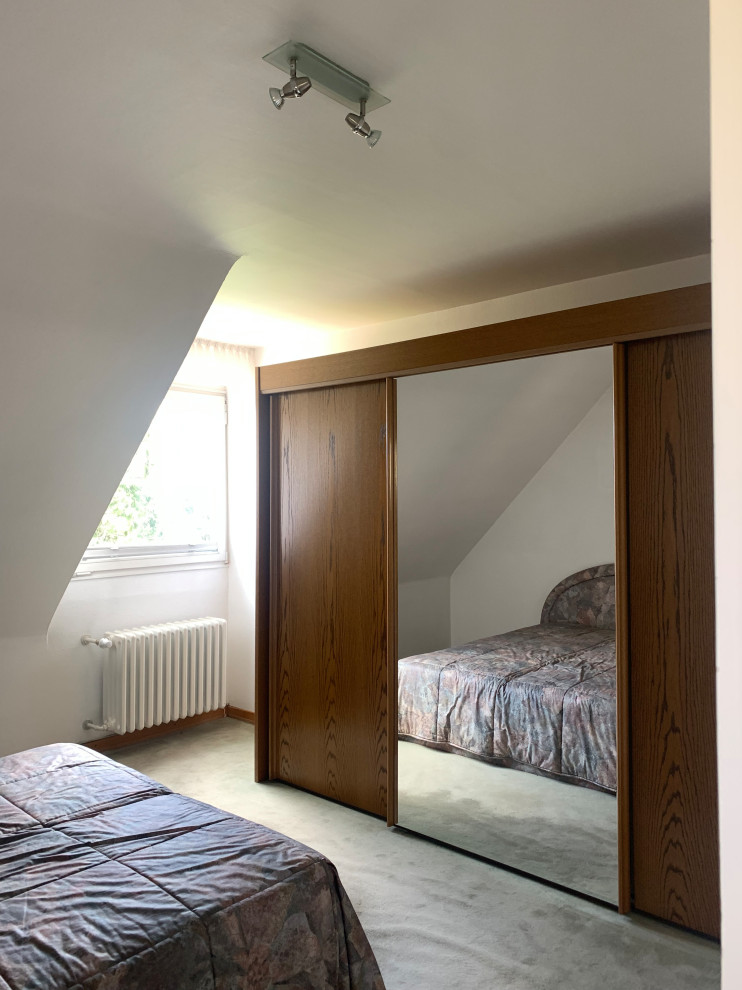 Modernisierung Einfamilienhaus mit Erweiterung der Gauben und  Fensteraufteilung