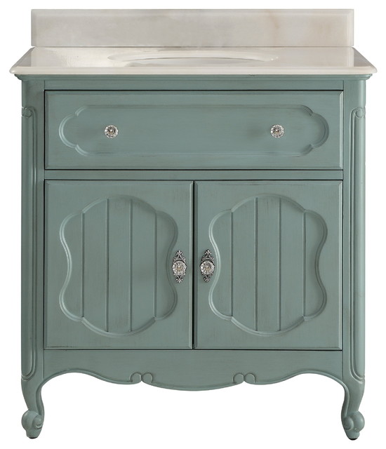 Knoxville Vanity, 34" Farmhouse Bathroom Vanities And Sink Consoles