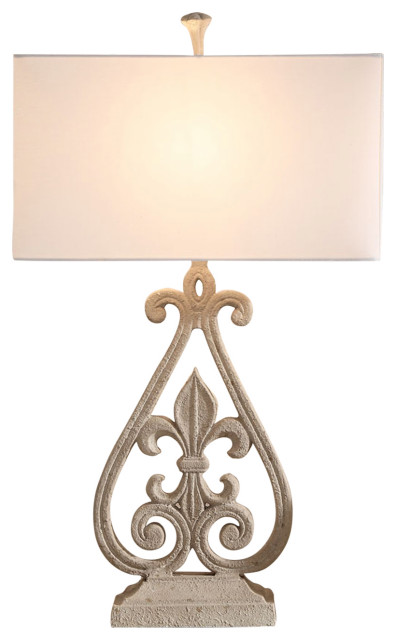 fleur de lis table lamps