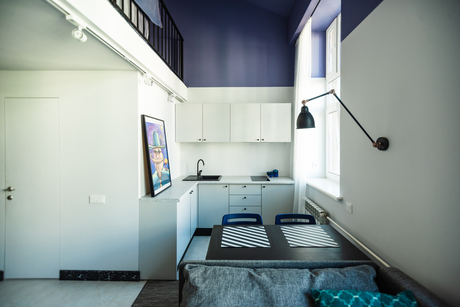 Антресольная квартира-студия 33 кв.м.