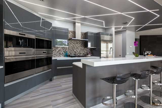 Contemporary Kitchen Renovation trendy-koekken