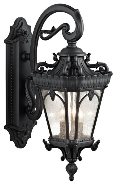 Kichler Lighting Tournai Three Light Outdoor Wall Mount Victorian Kichler Lighting Tournai Three Light Outdoor Wall Mount Victorian Lights And Sconces By 1stoplighting