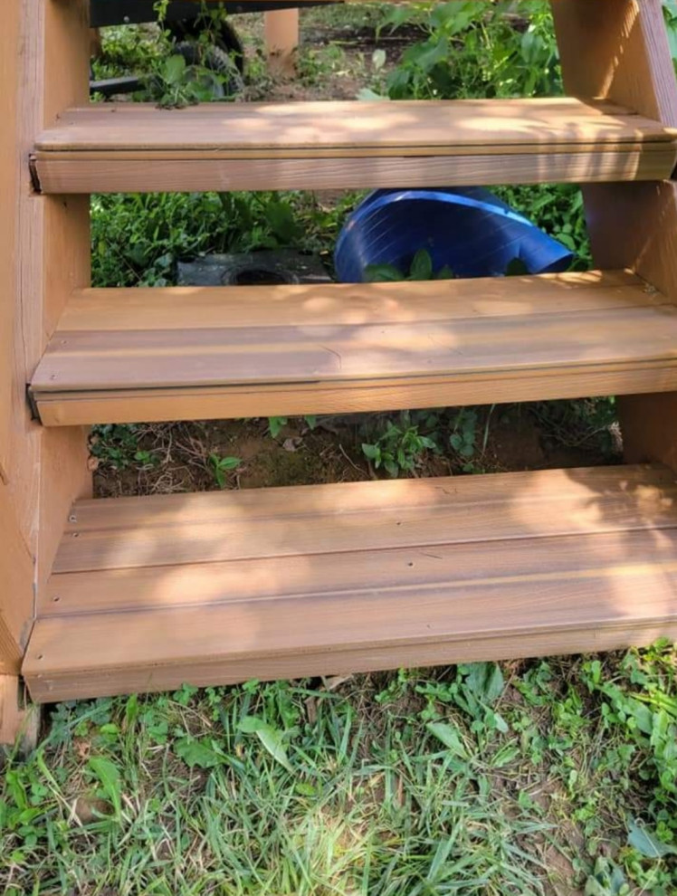 Deck Work - Before & After