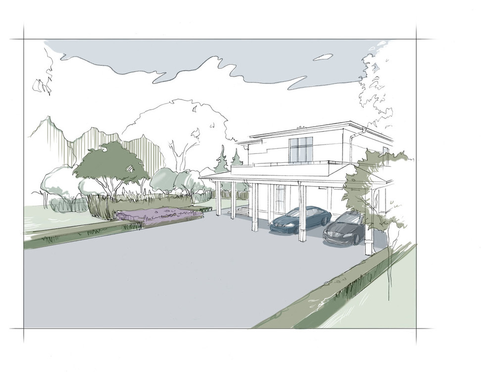 Сад у реки. Переславль-Залесский