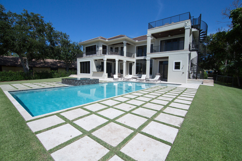 Dreamstar Custom Homes - Custom Home - Portage Landing - North Palm Beach, FL