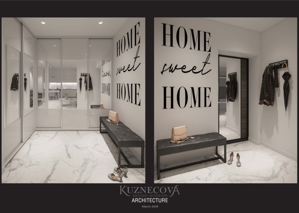 Дизайн проекта квартиры 60 кв.м.