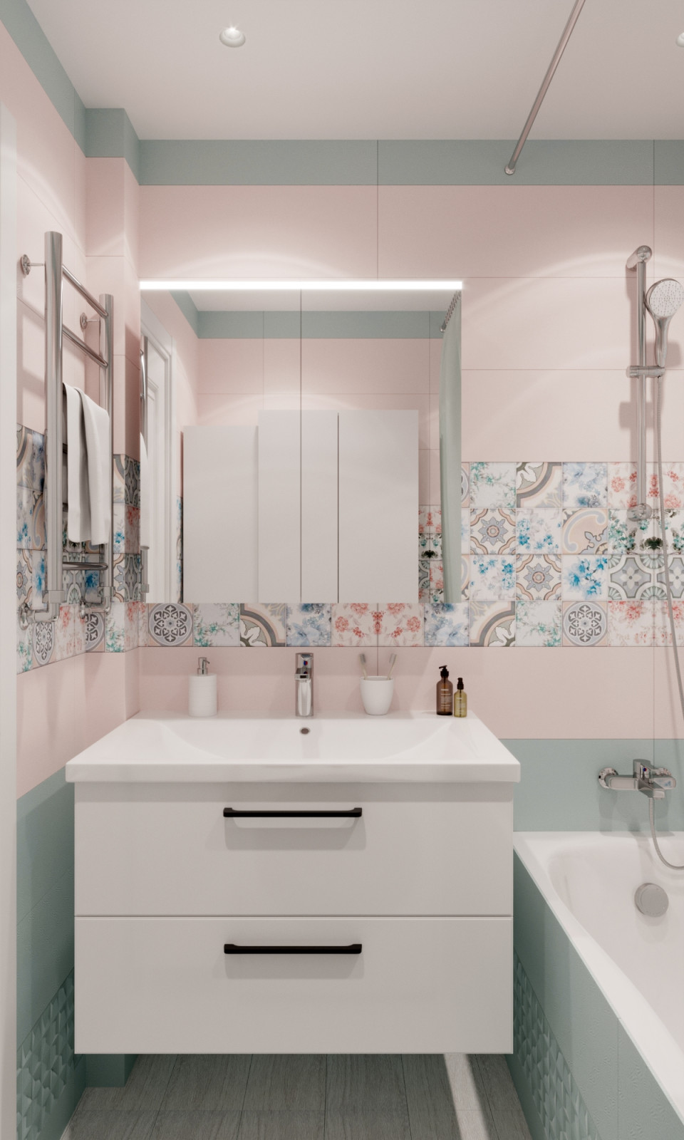 Квартира в Скандинавском стиле для молодой семьи