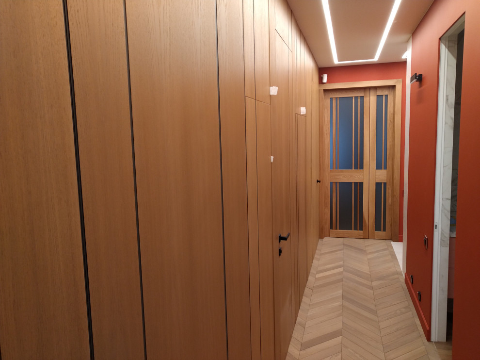 "Долгая", около 6 м. сложно-составная стена с геометрическим рисунком