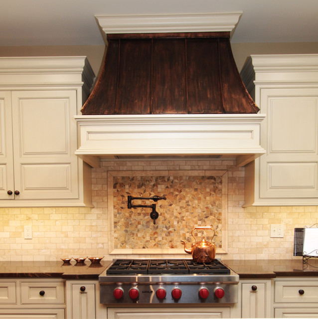 Copper Range Hood - Traditional - Kitchen - Chicago - by SE Interior ...