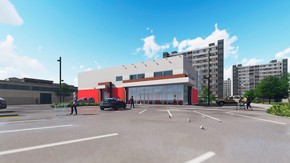 Здание супермаркета "Магнит"