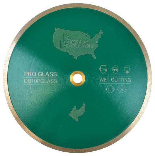 Raimondi 10" Pro Glass Diamond Blade Wet Cutting Saw Fine Tile Stone