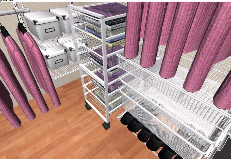 Маленькие гардеробные. Выпуск 2.