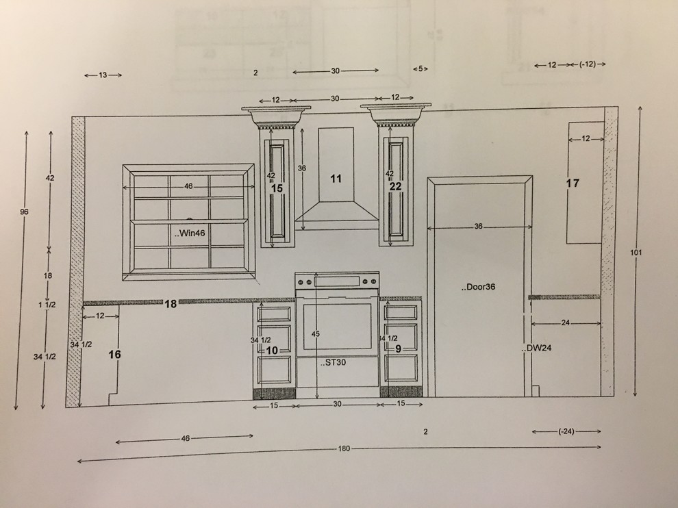 Help with kitchen layout fridge placement/move appliances?