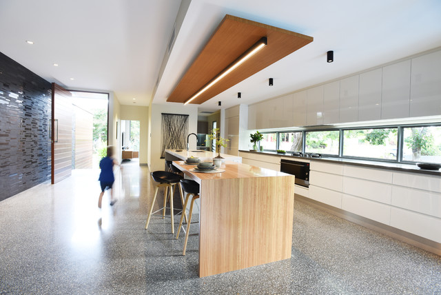 Tarragindi House contemporary-kitchen
