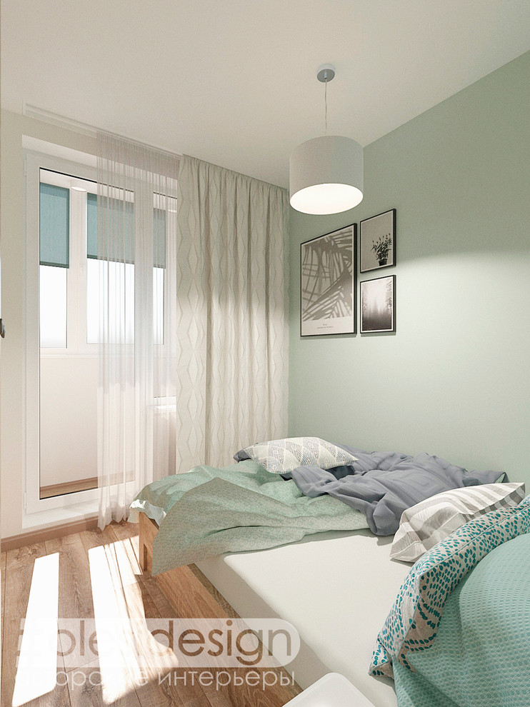 Интерьер квартиры-студии "Нордикхаус"