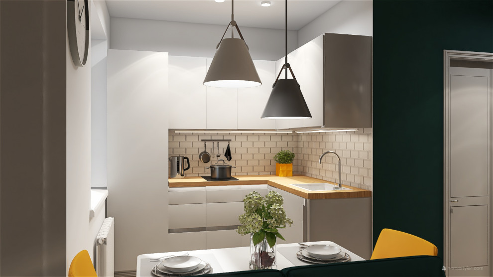 Однокомнатная квартира для двух сестер