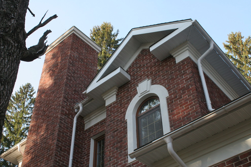 Искусственный камень в экстерьере